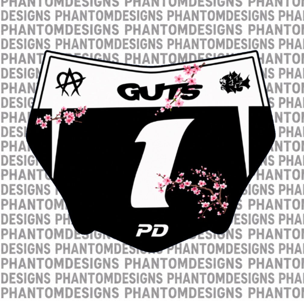Cherry Blossoms Motocutz Decal