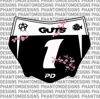 Cherry Blossoms Motocutz Decal